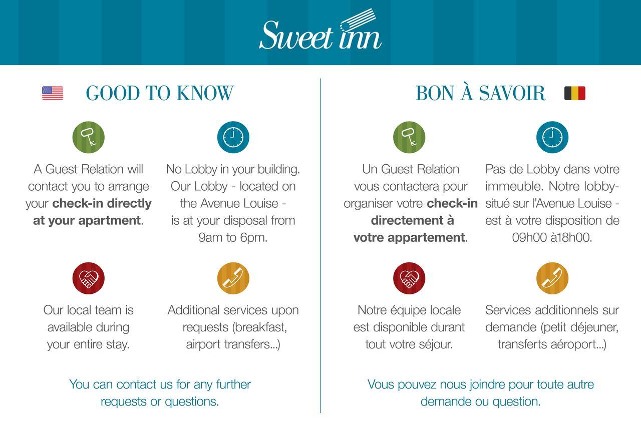 Sweet Inn Apartments - Major Rene Dubreucq Bruksela Zewnętrze zdjęcie